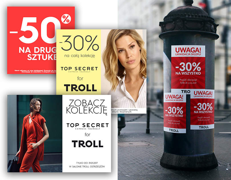 Top Secret for Troll plakaty reklamowe