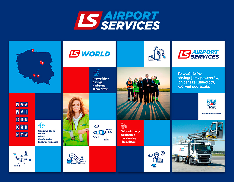 LS Airport Services stoisko targowe