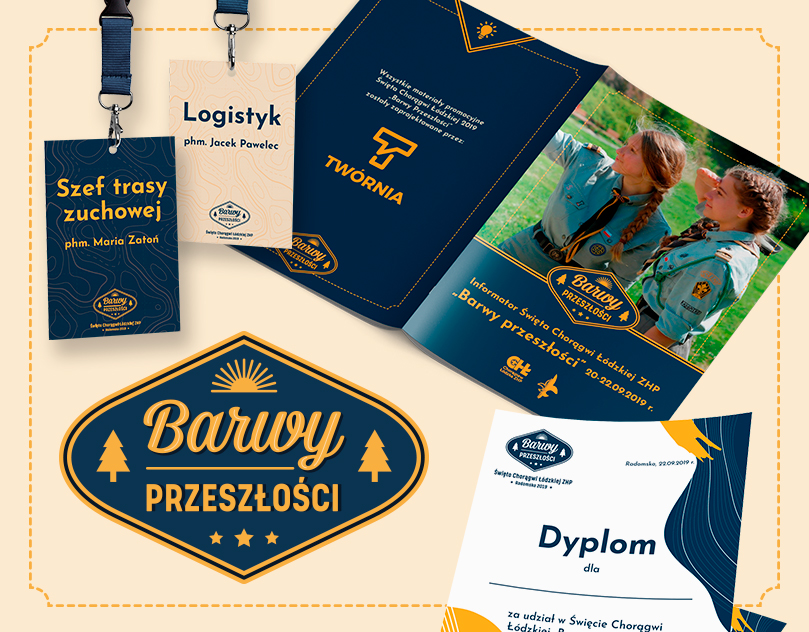 Barwy przeszłości informator święta chorągwi łódzkiej ZHP