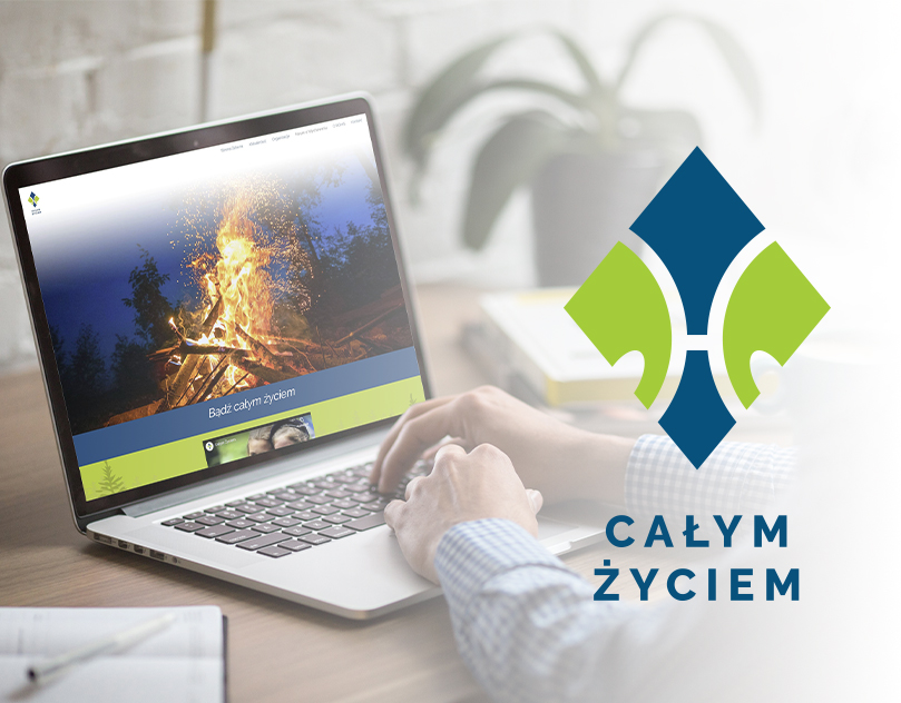 Całym życiem strona internetowa webdevelopment